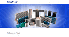 Desktop Screenshot of frizair.com